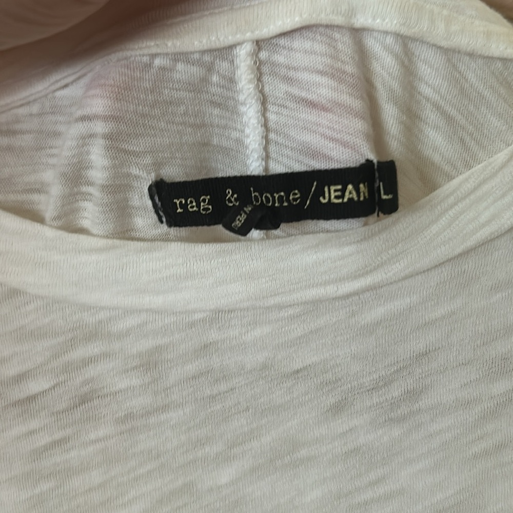 White Rag & bone size L tee - Picture 5 of 5